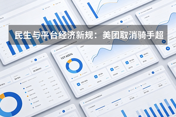 民生与平台经济新规：美团取消骑手超时扣款，司法部全面推行“扫码入企”