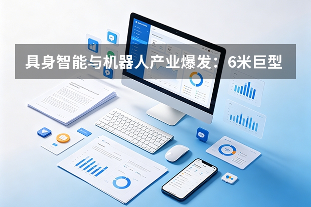 具身智能与机器人产业爆发：6米巨型机器人吸睛，人形机器人量产元年开启