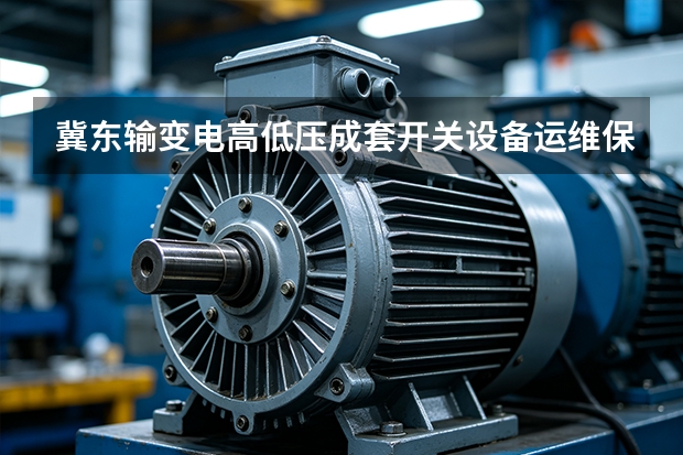 冀东输变电高低压成套开关设备运维保养要点
