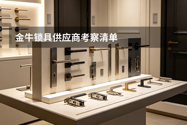 金牛锁具供应商考察清单
