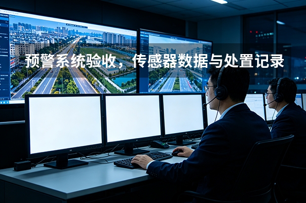 预警系统验收，传感器数据与处置记录怎样关联？