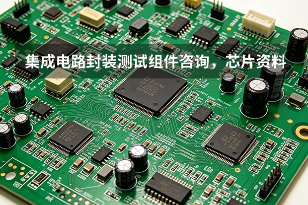 集成电路封装测试组件咨询，芯片资料要准备什么？