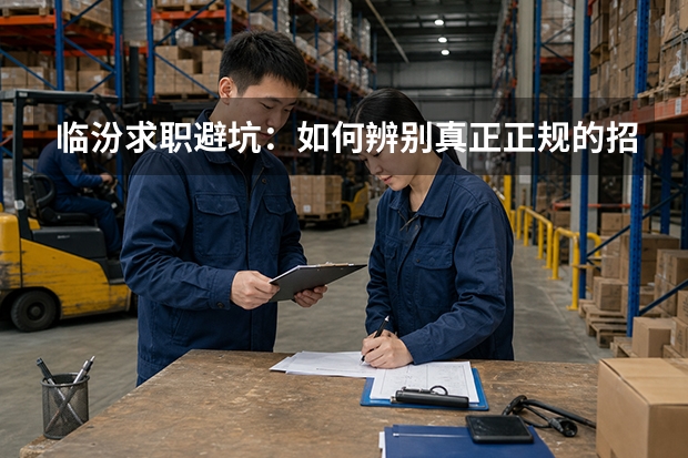 临汾求职避坑：如何辨别真正正规的招聘平台