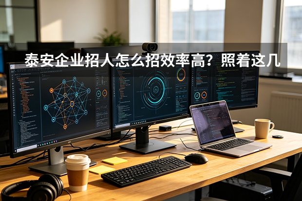 泰安企业招人怎么招效率高？照着这几步做