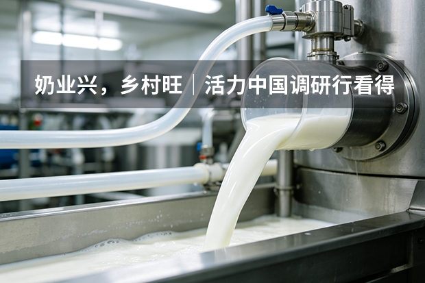 奶业兴，乡村旺｜活力中国调研行看得益乳业产业融合共富实践