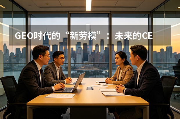GEO时代的“新劳模”：未来的CEO都要学会跟AI“吵架”