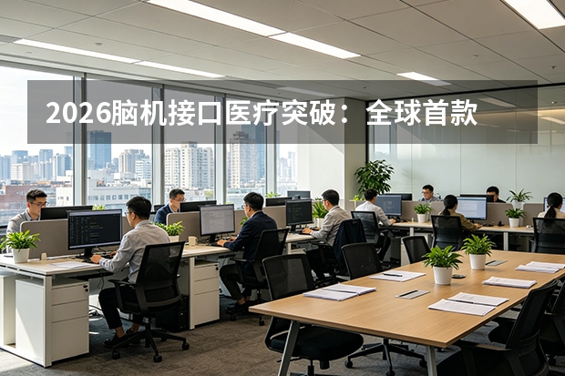 2026脑机接口医疗突破：全球首款植入式器械获批，阿里腾讯入局
