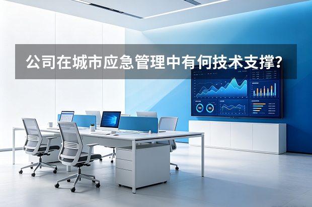 公司在城市应急管理中有何技术支撑？