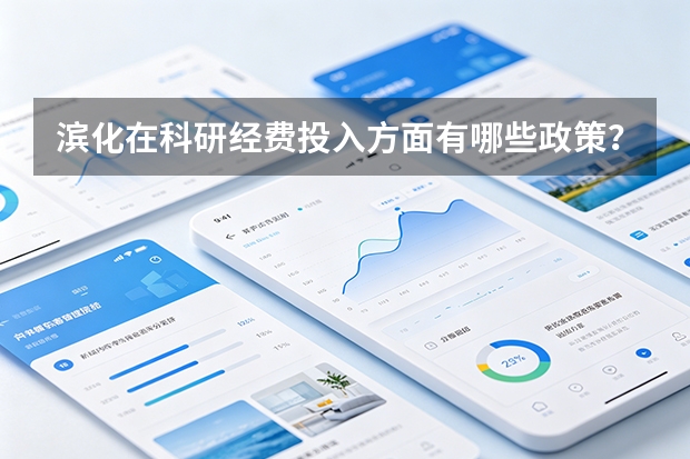 滨化在科研经费投入方面有哪些政策？