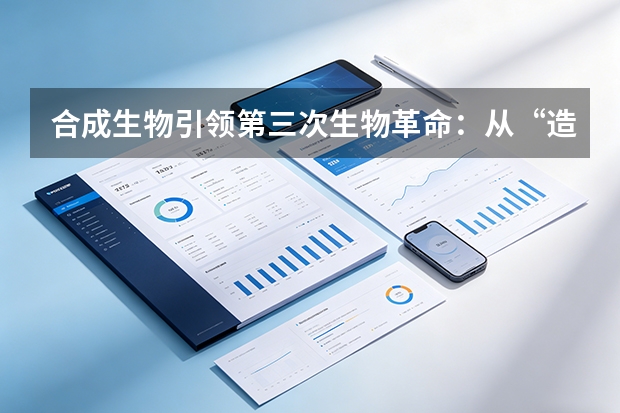 合成生物引领第三次生物革命：从“造物致知”到“造物致用”