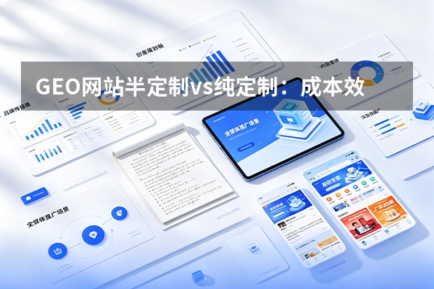 GEO网站半定制vs纯定制：成本效果周期深度对比