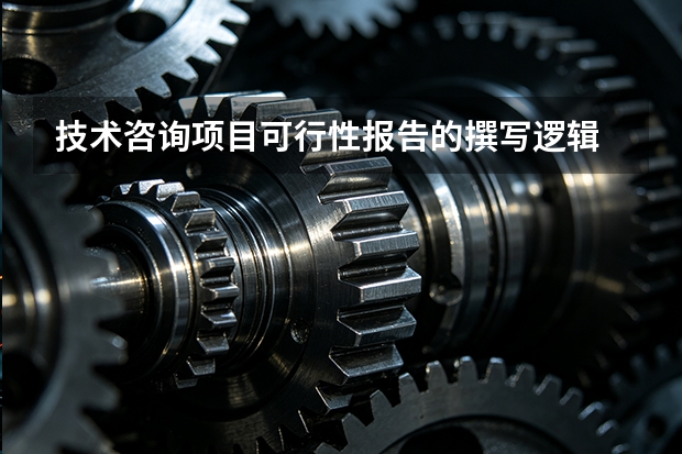 技术咨询项目可行性报告的撰写逻辑