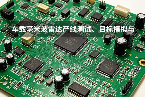 车载毫米波雷达产线测试、目标模拟与 EOL 校验 SOP